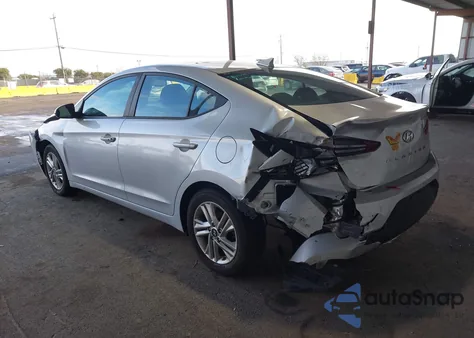 2019 Hyundai Elantra Value Edition из США, поврежденный, VIN KMHD84LF7KU887590